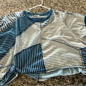 Free People Cropped Tee